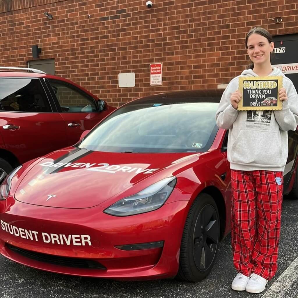 student driver- passed road test