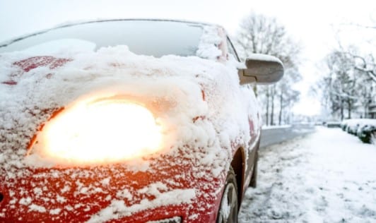 driving in the snow