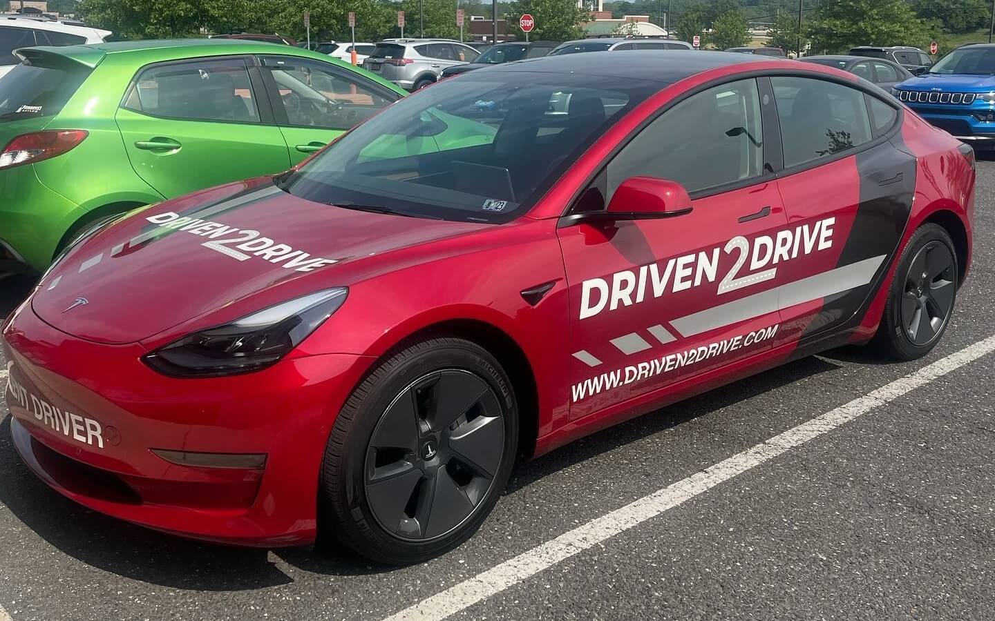 Driven2Drive Tesla for Driving lessons