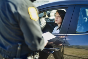 DUI: woman pulled over