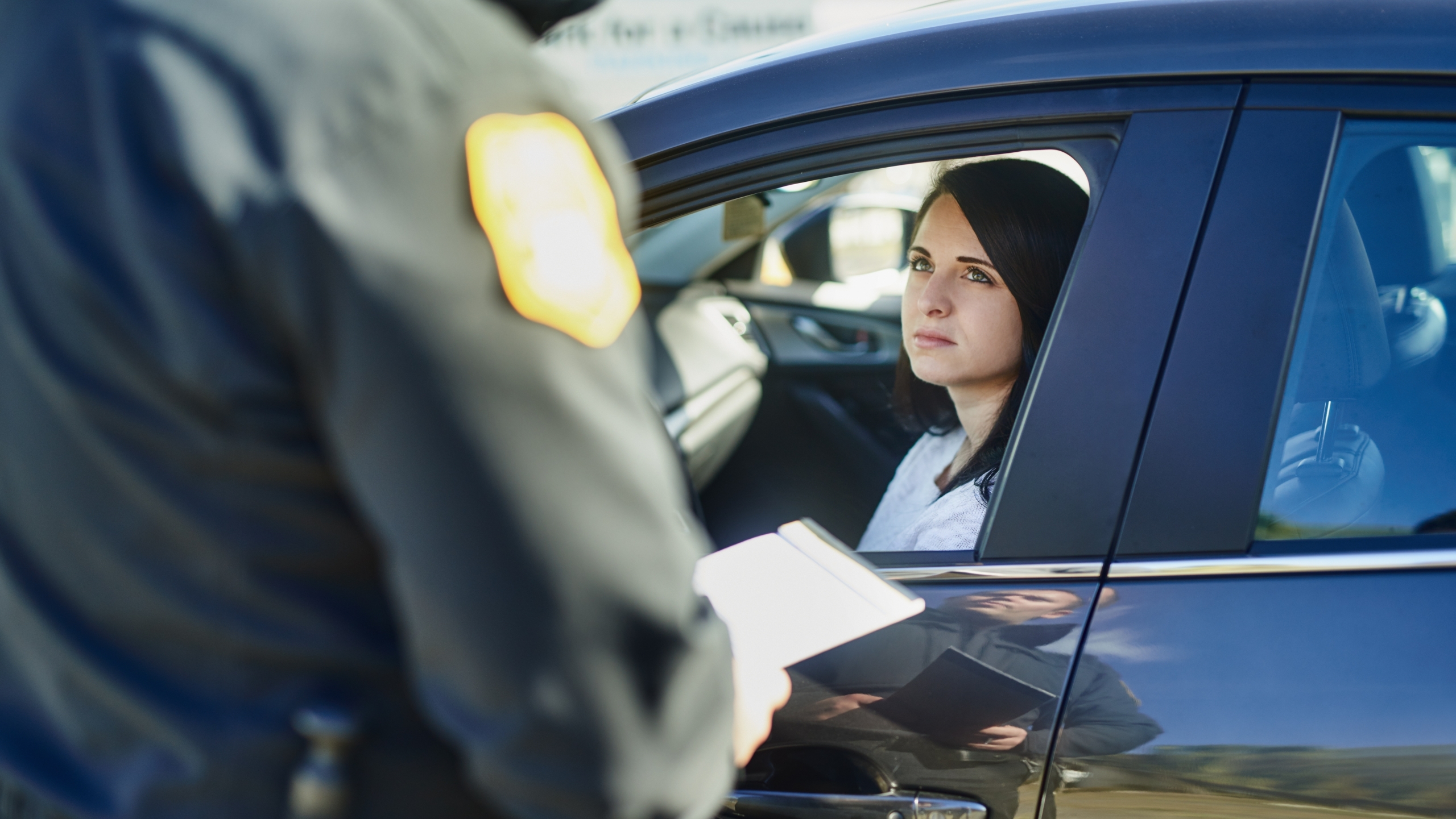 DUI: woman pulled over