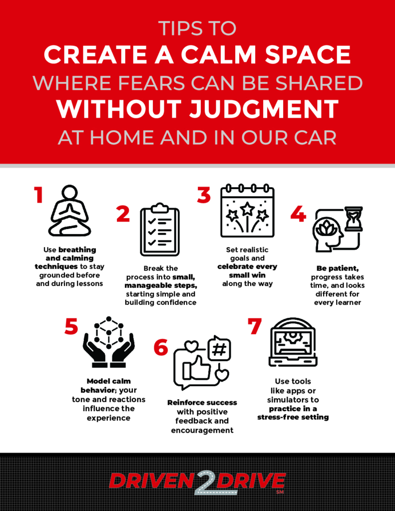Driven2Drive Downloadable Resource: Tips for Drivers to Create a Calm Space